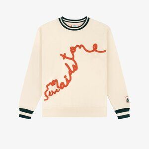 Dinner Service x The Maidstone Crewneck - Ivory / Ecru - Size Large